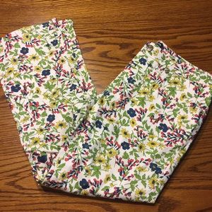 Like new!! Polo by Ralph Lauren floral capris